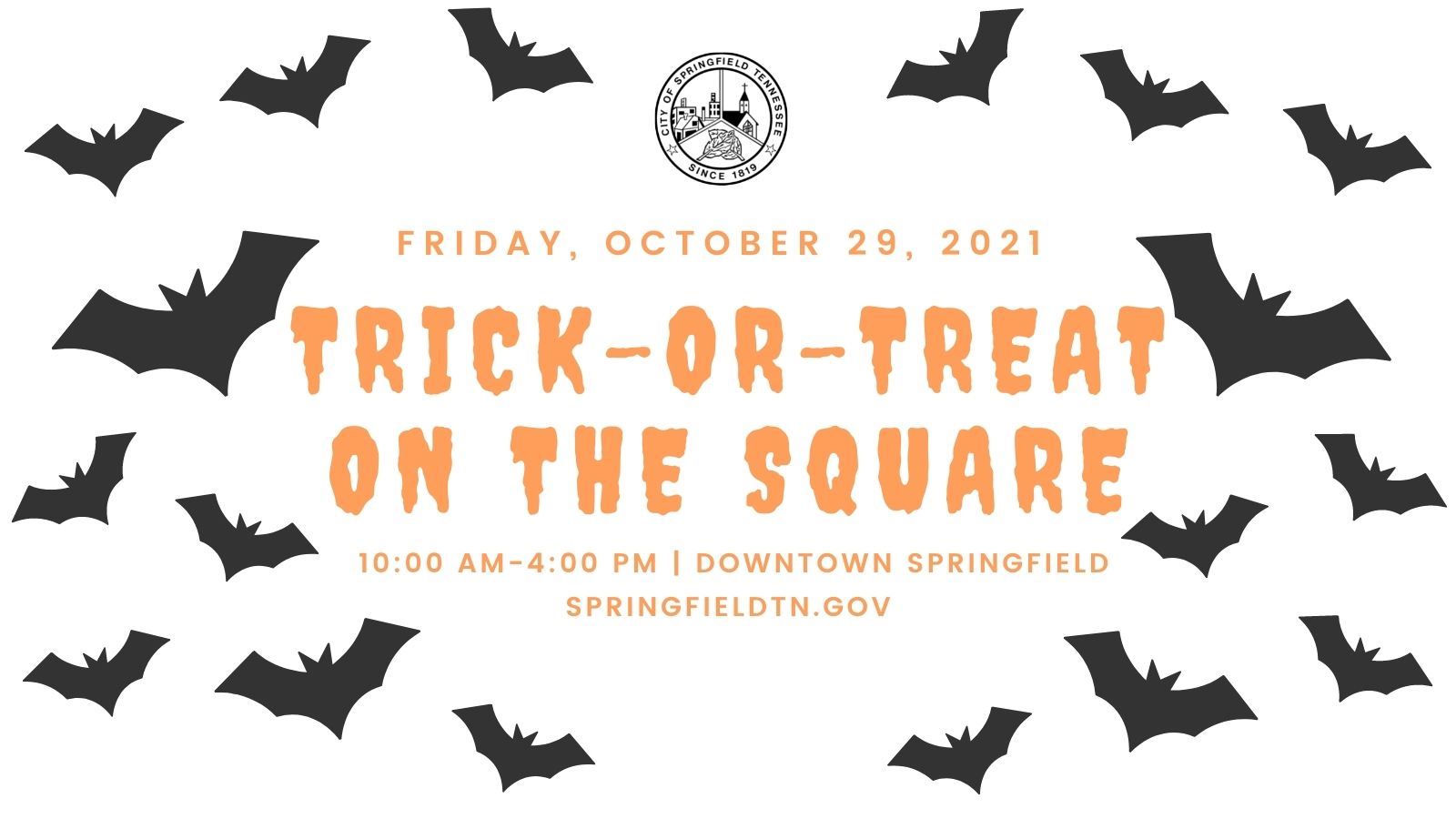 Trick-or-Treat on the Square 2021 graphic