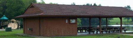 Shelter 1, near lake, playground, Greenway Trail Head, J. Travis Price Park