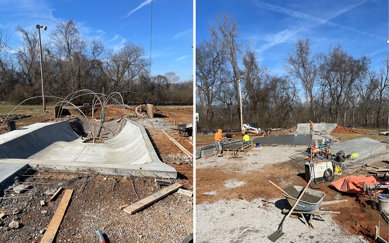 Skate Park Construction